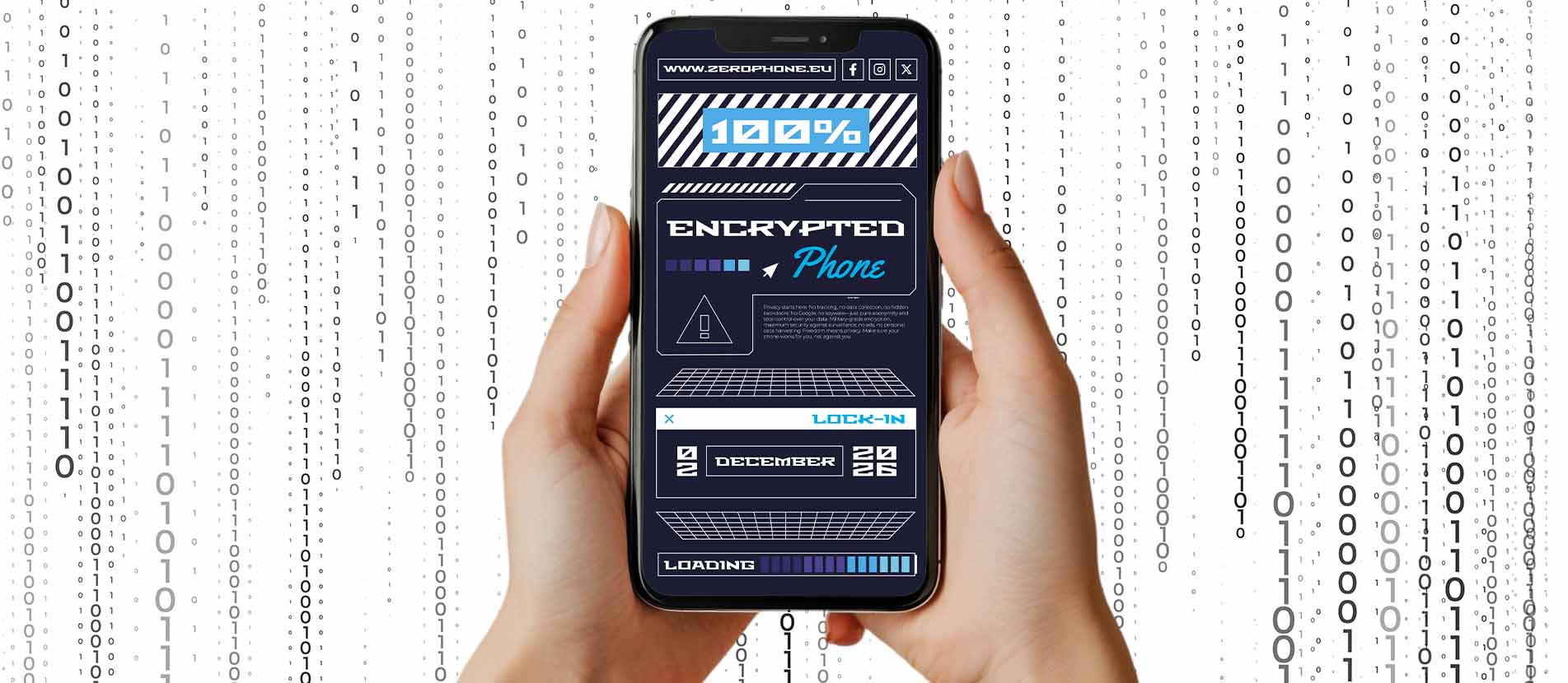 zero phone - secured encrypted